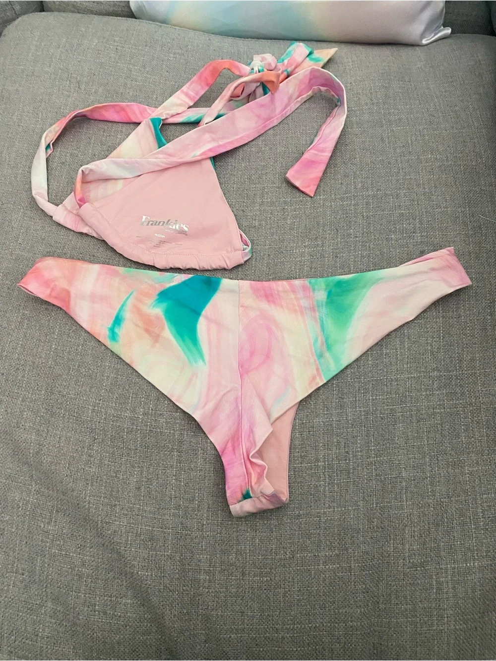 Frankie's Bikinis Trippy Triangle Bikini
